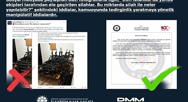 İstanbul’da ele geçirilen silah haberleri manipülatif!
