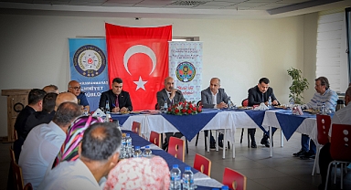 Kahramanmaraş'ta Mahalle Muhtarlarıyla Güvenlik Toplantısı