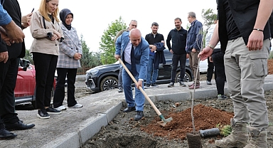 KİÜ'de Fidan Dikme Töreni
