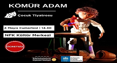 “Kömür Adam” Minik İzleyicilerini Bekliyor