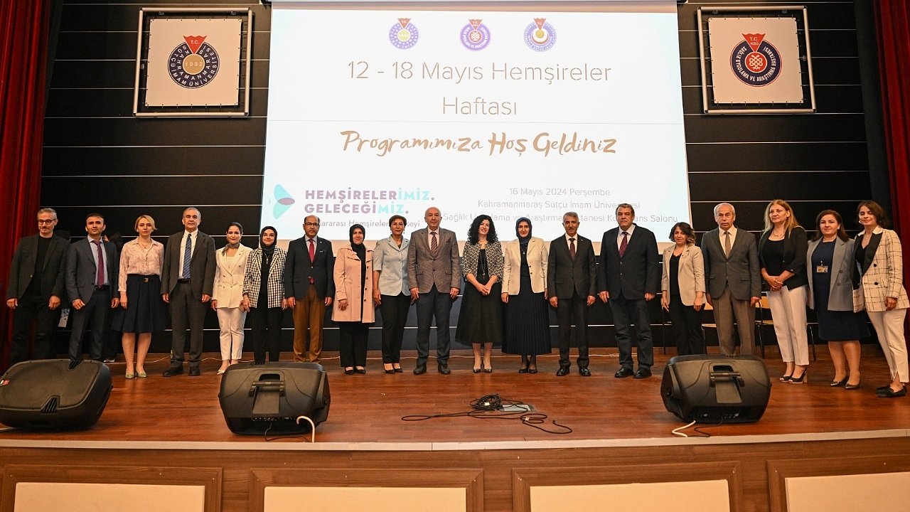 KSÜ’de Hemşireler Haftası Coşkuyla Kutlandı