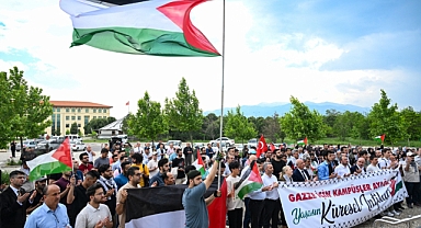 KSÜ’den Filistin için Eylem Yapan ABD’li Öğrencilere Destek