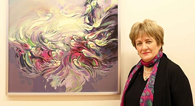 Kuşların Şarkısında Renkler Sergisi SANKO Sanat Galerisi'nde