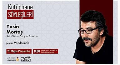 Şair Mortaş, Edebiyatseverlerle Bir Araya Geliyor