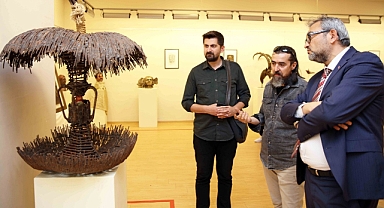 SANKO Sanat Galerisi’nde Bir-İki-İm-Lerim Temalı Heykel Sergisi