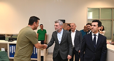 Başkan Görgel, Büyükşehir Personelleriyle Bayramlaştı