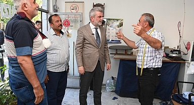 Başkan Görgel Esnaf ve Vatandaşlarla Buluştu:Hemşehrilerimizle Daima İç İçeyiz