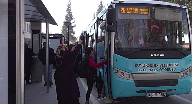 Bayramda Ücretsiz Toplu Taşıma Araçlarına 210 Bin Biniş Gerçekleştirildi