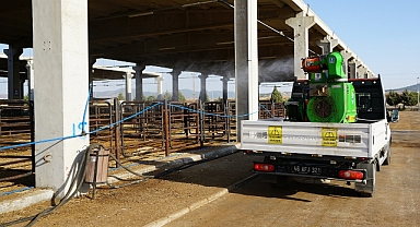 Büyükşehir’den Bayram Sonrası Kurban Kesim Yerlerinde İlaçlama