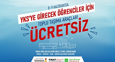 Büyükşehir'den YKS Adaylarına Ücretsiz Ulaşım Desteği