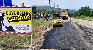 Büyükşehir, Göksun - Elbistan Bağlantı Yolunu Bakıma Aldı!