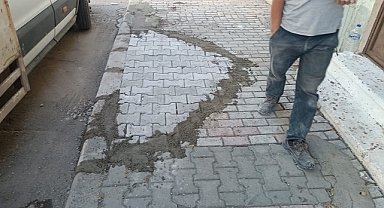 Dulkadiroğlu'nda Kilit Parke Tamir Çalışmaları Hız Kesmeden Devam Ediyor
