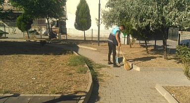 Dulkadiroğlu’nun Park ve Bahçeleri Özenle Temizleniyor