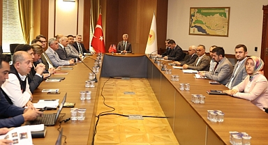 Kahramanmaraş Afet Koordinasyon Çalışmaları İstişare Toplantısı Düzenlendi