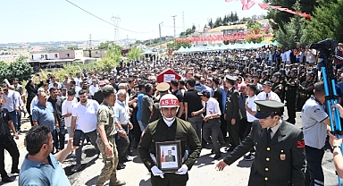 Kahramanmaraşlı Şehit Mehmet Ali Horoz Son Yolculuğuna Uğurlandı