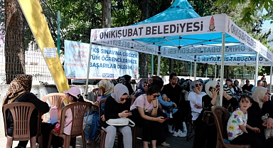 Onikişubat Belediyesi'nden Sınav Heyecanına Ortaklık!