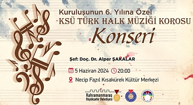 Türk Halk Müziği Ziyafeti Kahramanmaraş'ta!