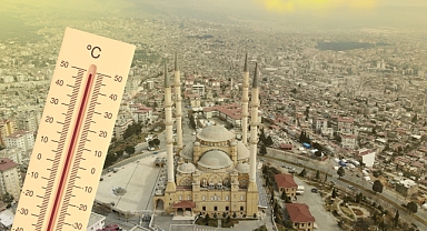 46 plakalı Kahramanmaraş’ta termometreler 46 dereceyi gösterdi