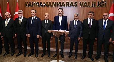 Bakan Murat Kurum Kahramanmaraş’ta