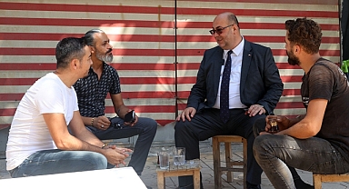 Başkan Akpınar'dan Trabzon Konteyner Çarşı Esnafına Ziyaret