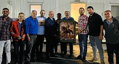 Başkan Cüce’den Göksun-Afşin Arası Yol Yapım Firmasına Ziyaret