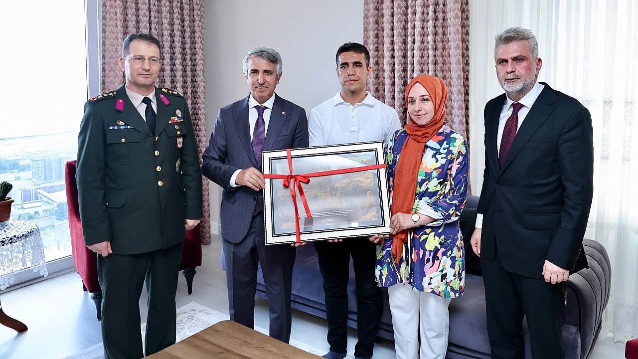 Başkan Görgel, 15 Temmuz Gazilerini Ziyaret Etti