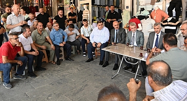 Başkan Görgel, Derepazarı Esnafıyla Buluştu