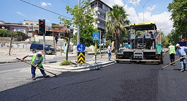 Büyükşehir, Av. Mehmet Ali Kısakürek Caddesi’nde Ulaşımı İyileştiriyor