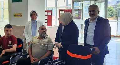 Kahramanmaraş’a Belçika’dan Akülü Tekerlekli Sandalye Desteği
