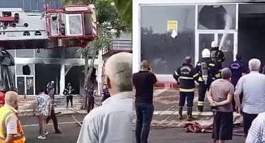 Kahramanmaraş'ta Boş İşyeri Yangını Maddi Hasara Yol Açtı