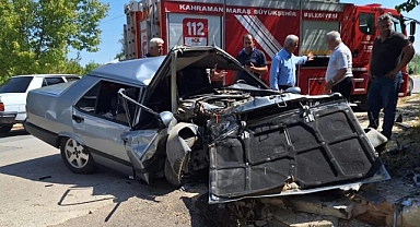 Kahramanmaraş’ta korkunç trafik kazası