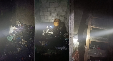 Kahramanmaraş'ta Metruk Evde Yangın