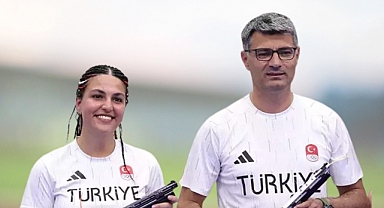 Kahramanmaraşlı Atıcı Yusuf Dikeç ve Şevval İlayda Tarhan'dan Olimpiyatlarda Gümüş Madalya