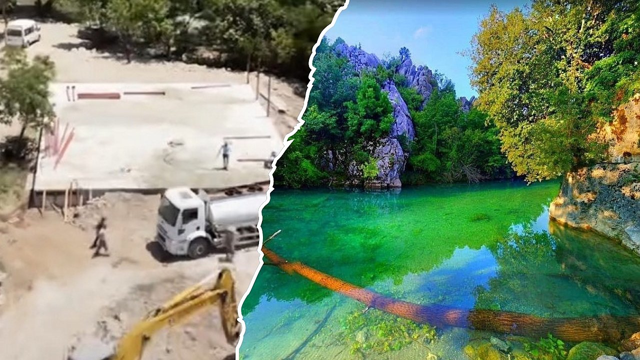 Kanlıböğet Mesire Alanında Restoran Hizmeti İçin Hummalı Çalışma