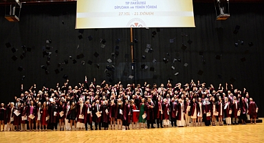 KSÜ Tıp Fakültesi'nde Mezuniyet Coşkusu