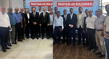 Muhtarlar Buluşması Afşin ve Pazarcık’ta Devam Etti