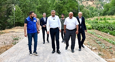 Onikişubat Belediyesi, Döngel Mahallesi'nde Kilit Parke Çalışmalarında Sona Yaklaştı