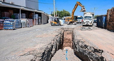 Toptancılar Çarşısı Yeni Yağmursuyu Hattına Kavuşuyor