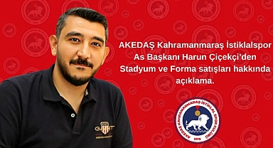 Başkan Çiçekçi’den Stadyum ve Forma Satışı Üzerine Açıklama