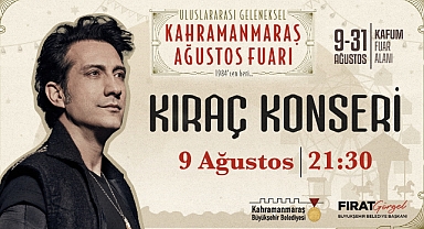 Geleneksel Ağustos Fuarı, Kıraç Konseriyle Başlıyor
