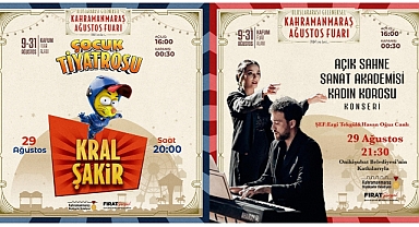 Kahramanmaraş’ta Çocuklar Kral Şakir ile Eğlenecek, Yetişkinler Müzik Ziyafeti Yaşayacak