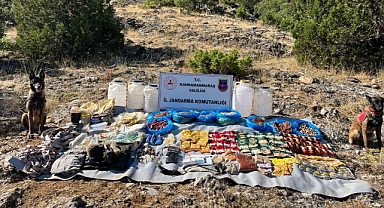 Kahramanmaraş'ta Jandarma, PKK'nın inine girdi