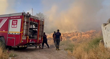 Kahramanmaraş’ta o ilçenin kalesinde yangın çıktı