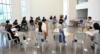 KSÜ Güzel Sanatlar Fakültesi Resim ve Müzik Bölümü Özel Yetenek Sınavları Tamamlandı