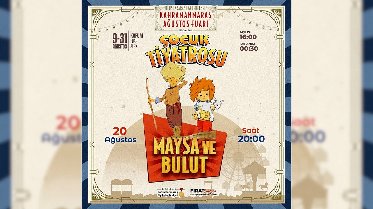 Maysa ve Bulut, Ağustos Fuarı'nda Minik Hayranlarıyla Buluşuyor