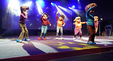 Rafadan Tayfa Minikleri Kahramanmaraş Fuarı'nda Eğlendirdi