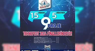 SANKO Okulları, Dokuz Projesiyle TEKNOFEST 2024 Finallerinde