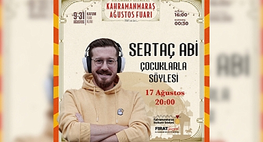 ‘Sertaç Abi’ KAFUM’da Çocuklarla Buluşacak