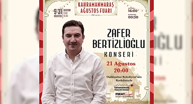 Sevilen Sanatçı Zafer Bertizlioğlu, KAFUM’da Sahne Alacak