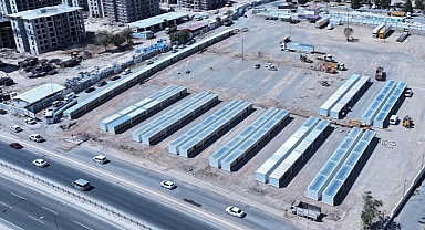 Yeni Geçici Çarşıda Alt ve Üstyapı İmalatları Sürüyor